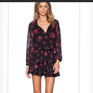 NWT. Sam Edelman floral dress size medium